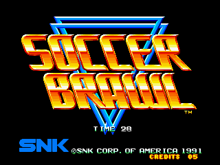 Soccer Brawl screenshot 3 for Neo Geo AES